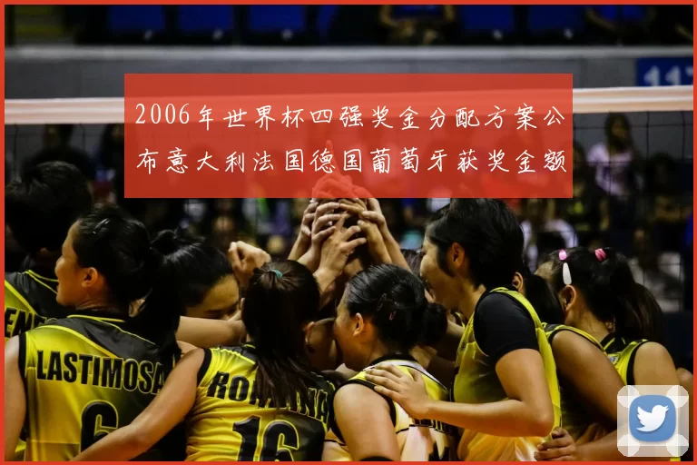 2006年世界杯四强奖金分配方案公布意大利法国德国葡萄牙获奖金额